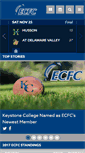 Mobile Screenshot of easterncollegiatefootball.com